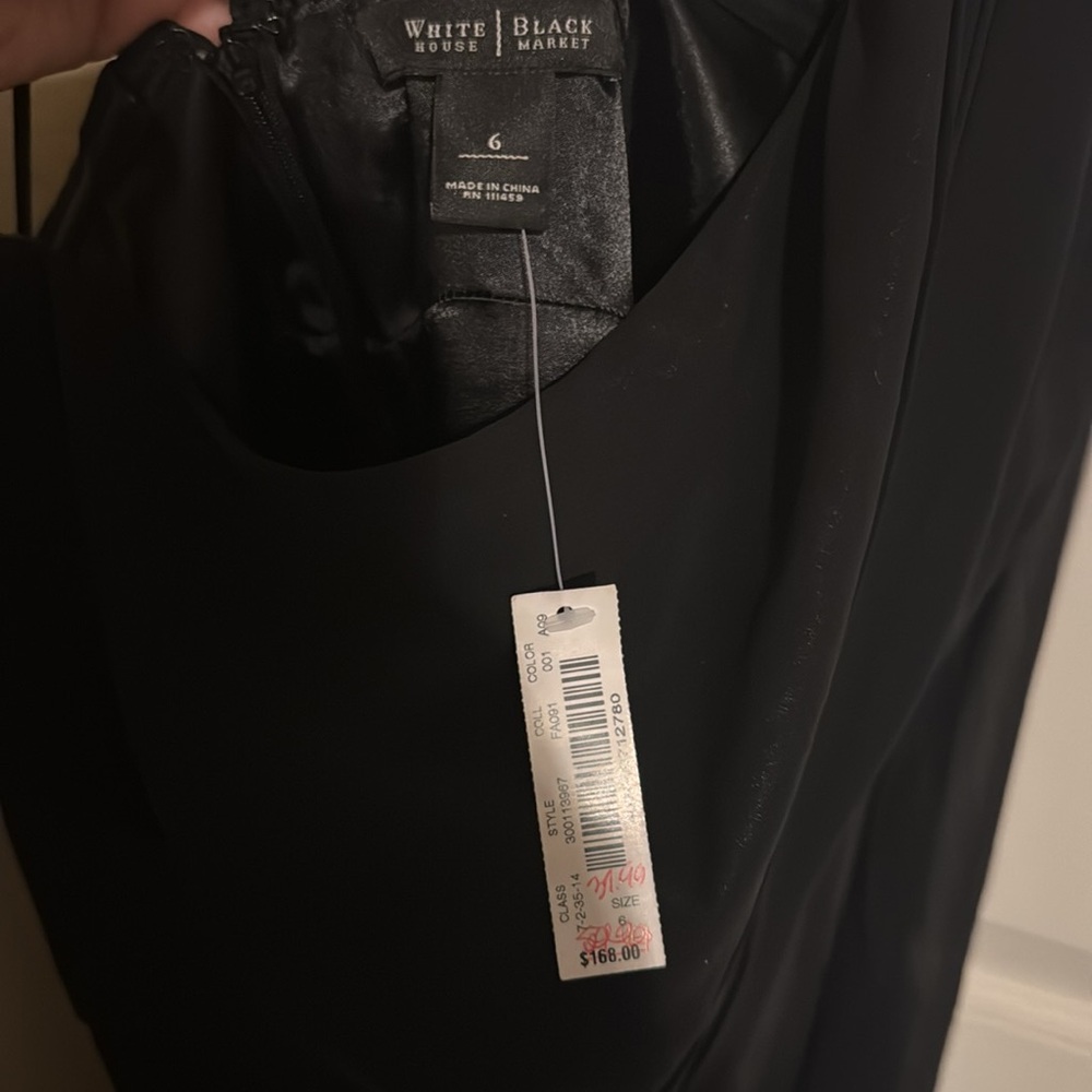 White House Black Market Little Black Dress - Picture 3 of 3